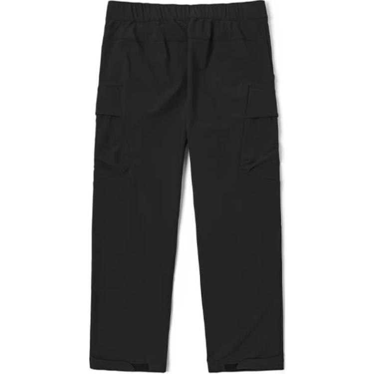 Mizuno Migrant Sports Lifestyle Series Quick-Dry Breathable Comfortable Knitted Sports Pants Men bottoms Black D2CF24M1