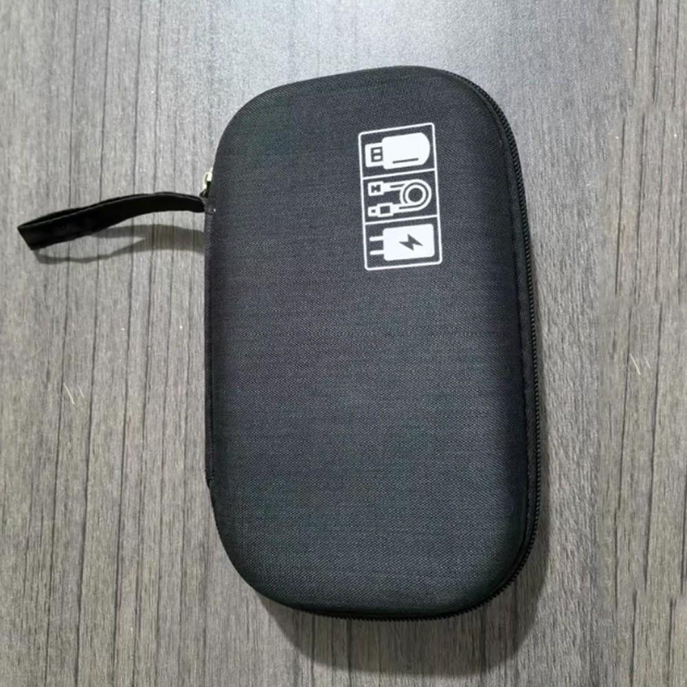 Shockproof Earphone Storage Bag Hard Data Cable Organizer Bag  Earphone Accessories