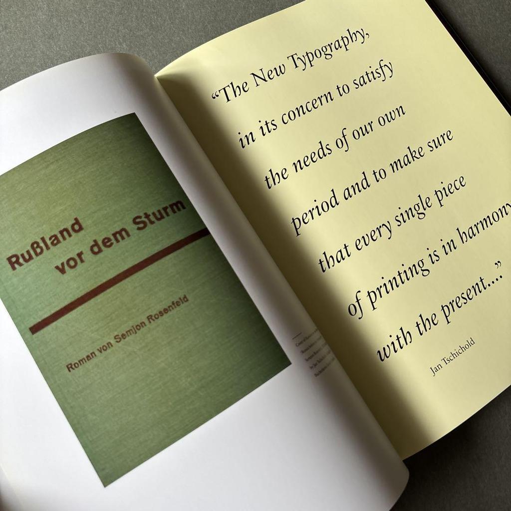 [USED] Jan Tschichold - Master Typographer