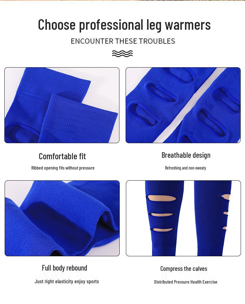 Adult Men's High-Elastic Breathable Sports Socks - Pressure Training, Sweat-Absorbent Calf, Professional Shin Guard.