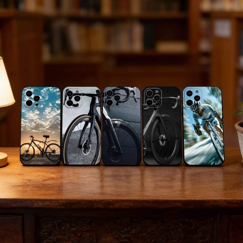 Road cycling Phone Case Silicone Soft For IPhone 17 16 15 14 13 12 11 X XR Plus Pro Max Plus