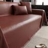 1pcs Simple Solid Color Sofa Mat Waterproof Non-slip Couch Cushion Four Season Universal  Protector Towel Case Home Decor