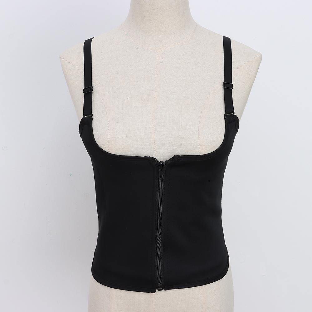 Practical Women Zipper Vest Slimming Belt Women Waist Trainer Body Shaper Corset Slimming Girdle