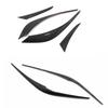 For Mazda CX5 CX-5 KF 2017 2018    ABS Front Headlight Lamp Eyelid Cover Strips Rear Light Eyebrow Trims Car Sticker