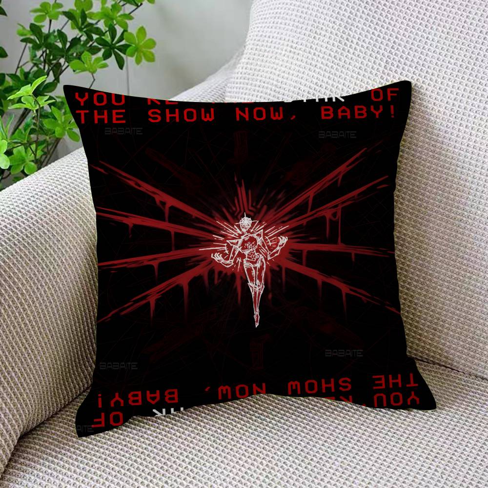 Retro Game UULTRAKILL Cushion Cover Pillowcase Upholstery Sofa Throw Pillow Home Decor Pillowcas