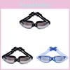 Swim Goggles Waterproof Antifog Pc Lens For Adult Swimmers