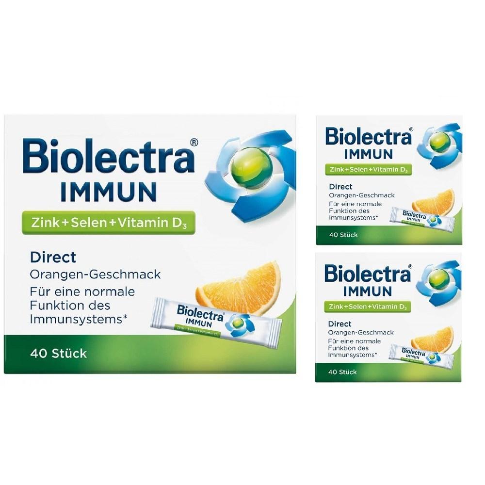 Biolectra Immune Zinc Selenium 40 sachets, 3 packs