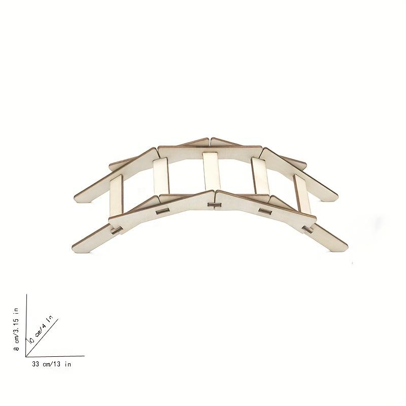 Children's Physics Small Production Power Bridge Elementary School Science Class Lever Fulcrum Arm Principle Assembly Toy