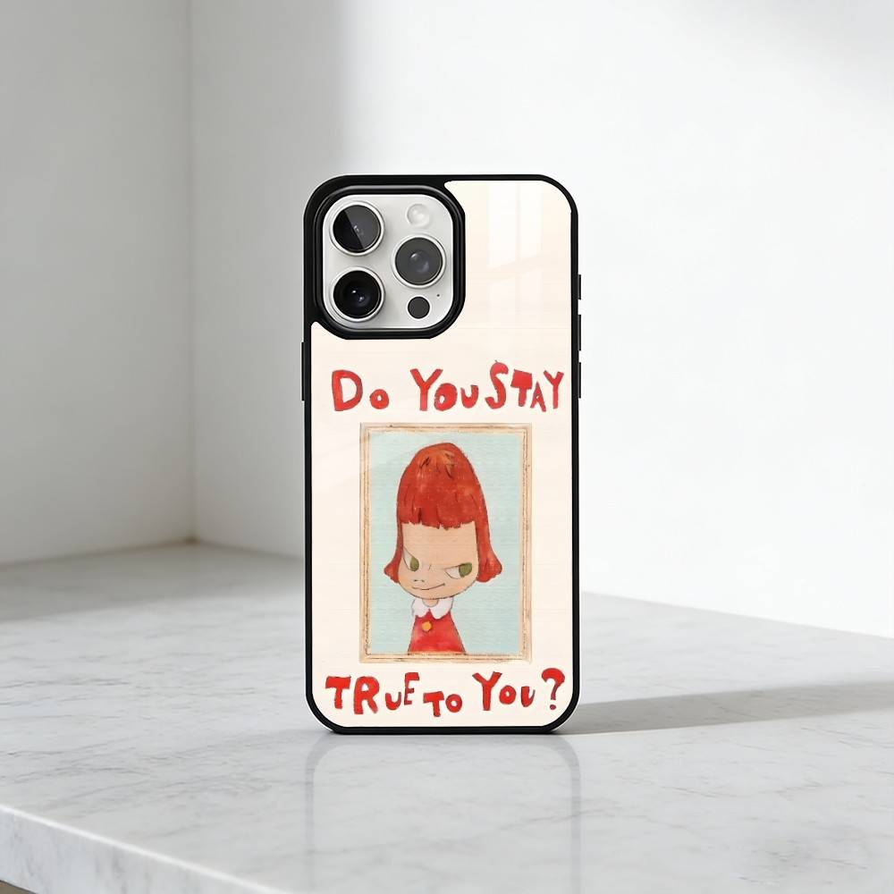 Cute Drawing Art Y-Yoshitomo N-Nara-a Phone Case For iPhone17,16,15,14,13 Plus,Pro Max Magnetic For Magsafe Wireless Charging