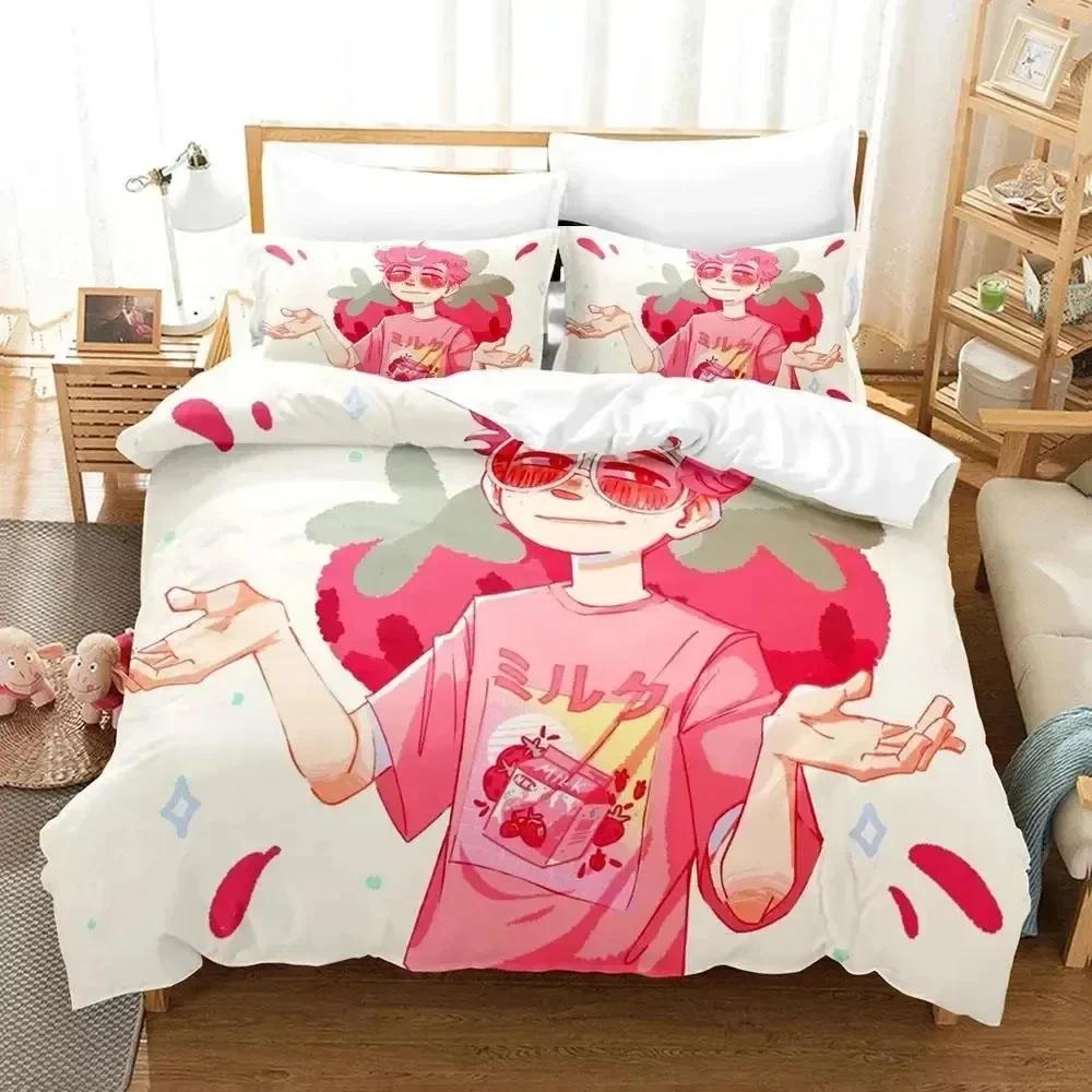 Top GeorgeNotFound Bettwäsche-Set Bettbezug Bettset Steppdeckenbezug Kissenbezug Bettdecke King Queen Size Jungen Erwachsene Bettwäsche-Set