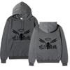 Tokyo Revengers Team Walhalla Unisex Fleece Hoodie Autumn Winter Wing Print Long Sleeve Casual Anime Pullover Sweatshirt