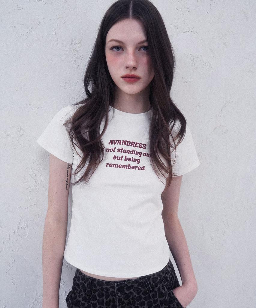 AVANDRESS Rizz Crop T-Shirt - 5Col