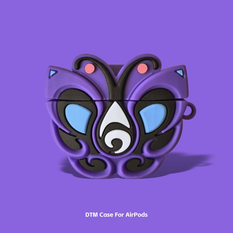 

Second Generation and Third Generation Airpodspro2 Wireless Bluetooth Earbuds Case 3 Generation 4 Generation 5 Generation Silicone Balala The Fairies AirPods 4 Noise Reduction Black Magic Fairy]