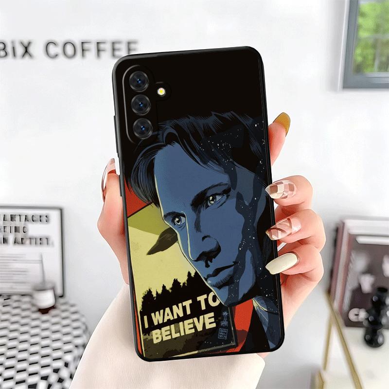 The X Files I Want to Believe Soft Phone Case for Samsung A17 A37 A57 A16 A26 A36 A56 A15 A25 A35 A55 A14 A24 A34 A54 A13 A23 A3