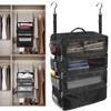 Spacious Travel Clothing Organizer Bag Convenient Foldable Garment Organizer Bag Sturdy Waterproof Material Organizers