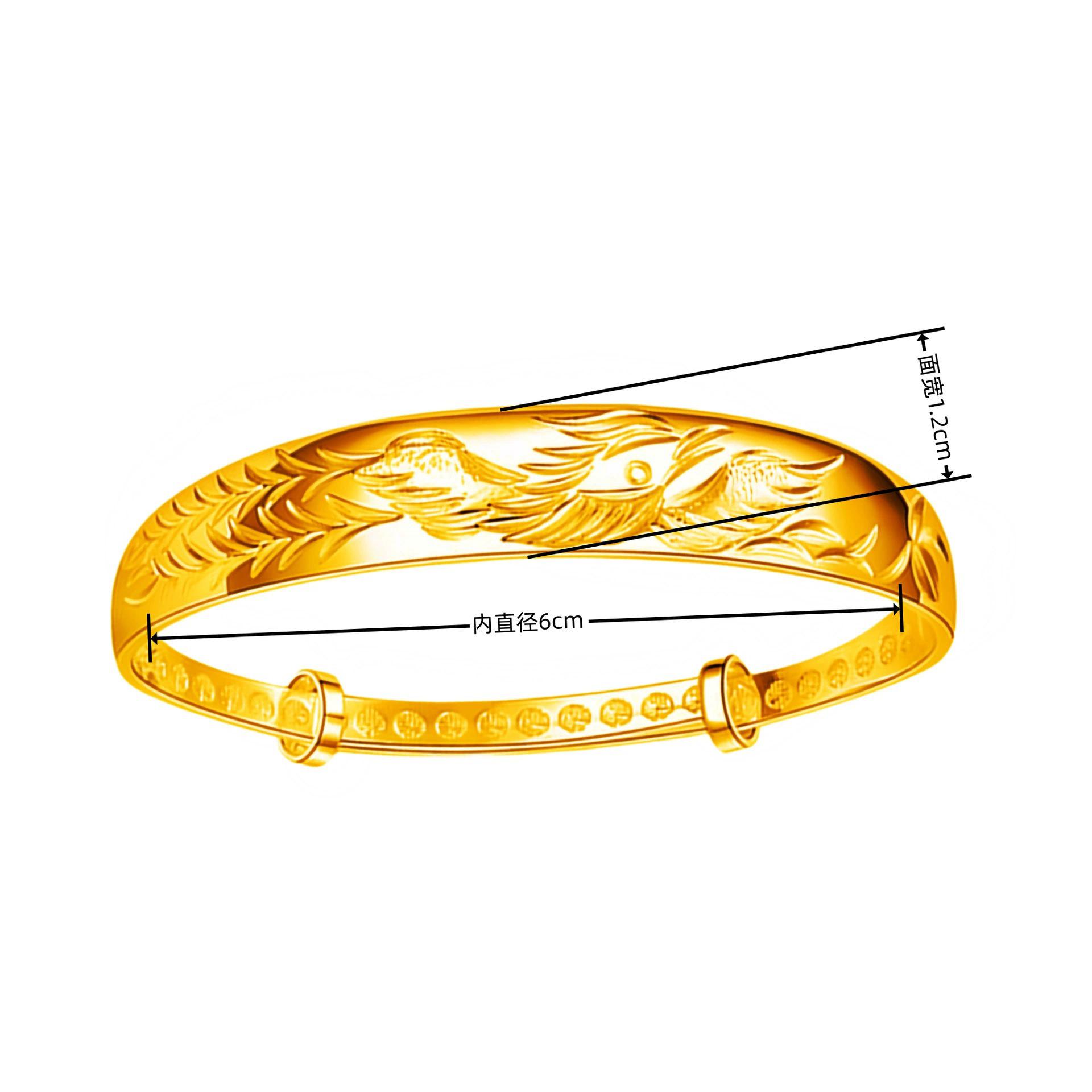 Silver jewelry phoenix flying bracelet jewelry