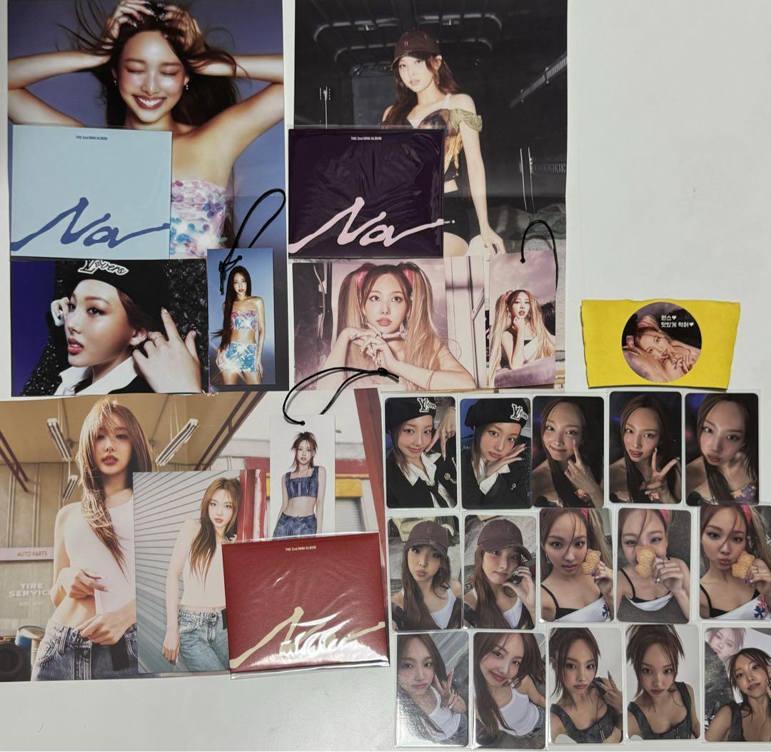 

[USED] TWICE Nayeon ABCD Na Elbow Trading Card Postcard Complete