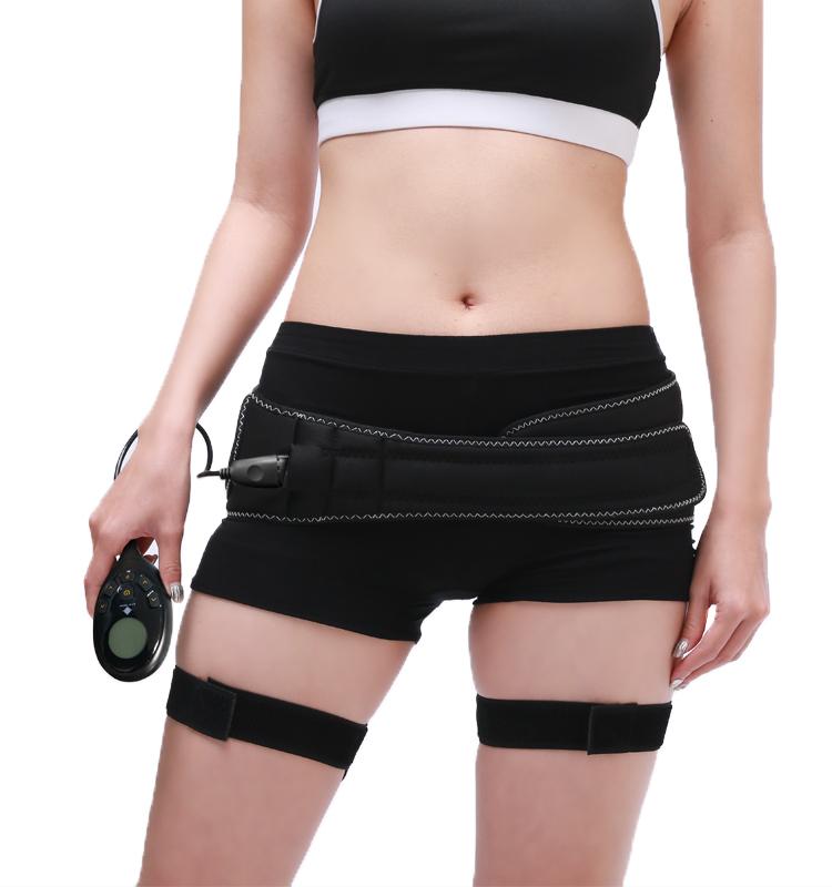 EMS ABS Muscle Trainer Electric Waist Trimmer Belly Weight Loss EMS Belt for Home Use Usb Recharge чёрный