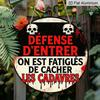 2D Flat Aluminum French-style Fun Warning Signs and Plaques, Available In Various Sizes. Vintage Dripping Skull Wall Decorations, Suitable for