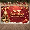 Holiday Event Display Christmas Tree New Year Display Happy New Year Background Winter Scene Christmas Banner For New Year Home