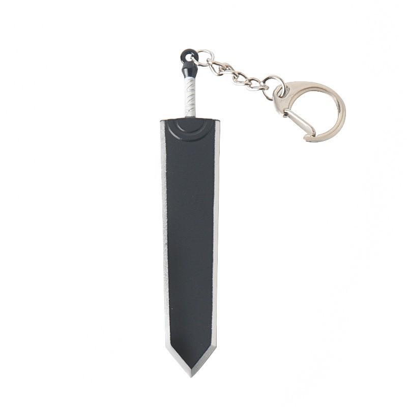 Berserk Guts Dragon Slayer Sword Keychain Pendant - Creative Weapon Ornament Hanger
