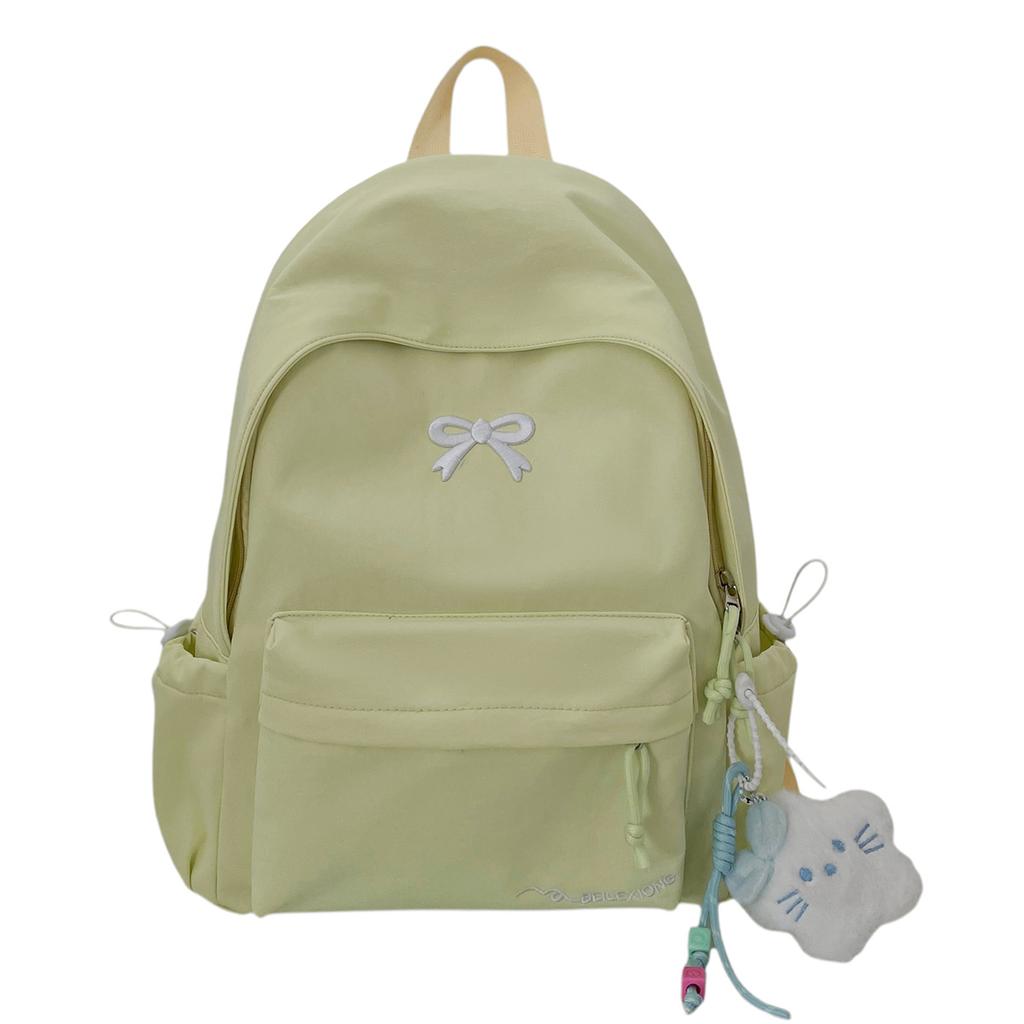 Schoolbag New High-value Japanese Ins Fresh and Sweet Candy-colored Backpack Junior High School Students Lightweight Large-capacity Backpack