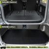 Temiry Luggage Mat for New Jimny Durable Rubber Cargo Mat for Rear Easy Black JB64W/JB74W, Water-Repellent, Stain-Resistant, Non-Slip, Seats,