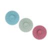 3pcs Silicone Cup Covers Anti Dust Colorful Universal Airtight Seal Reusable Flexible Mug Covers for Office Home