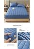 Premium Zippered Quilted Mattress Protector - Dustproof Six-Sided Fitted Sheet Cover