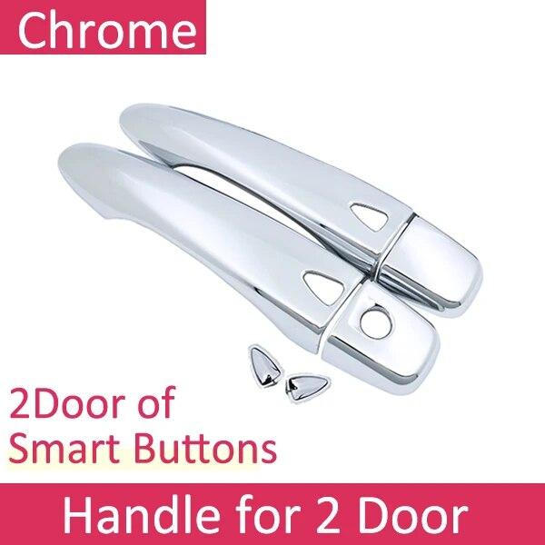 for Nissan Navara NP300 D23  2015 2016 2017 2018  Luxurious Chrome Door Handle Cover Exterior Trim Catch Car Cap Accessories