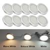 10PCS Car LED Interior Spot Light Down Ceiling Lamp 12V Camping Trailer Boat Lights for RV Trailer Caravan LED Reading Light