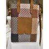 Daks Brown House Check Mini Crossbody Bag Dcwa4f501w2