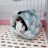 Yousheng Hamster Nest Comfortable Warm Guinea Pig Bed House Soft Fabric Plush Small Pet Hideout for Small Animals