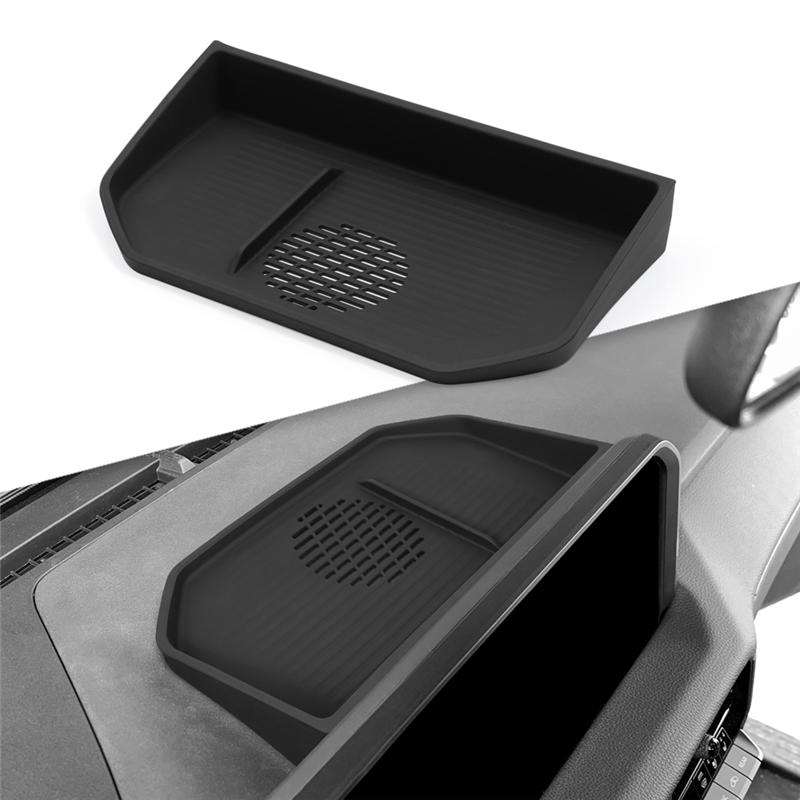 For Toyota Land Cruiser Prado 250 LC250 2024 Dashboard Tray Center Console Storage Box Behind Screen Tidying