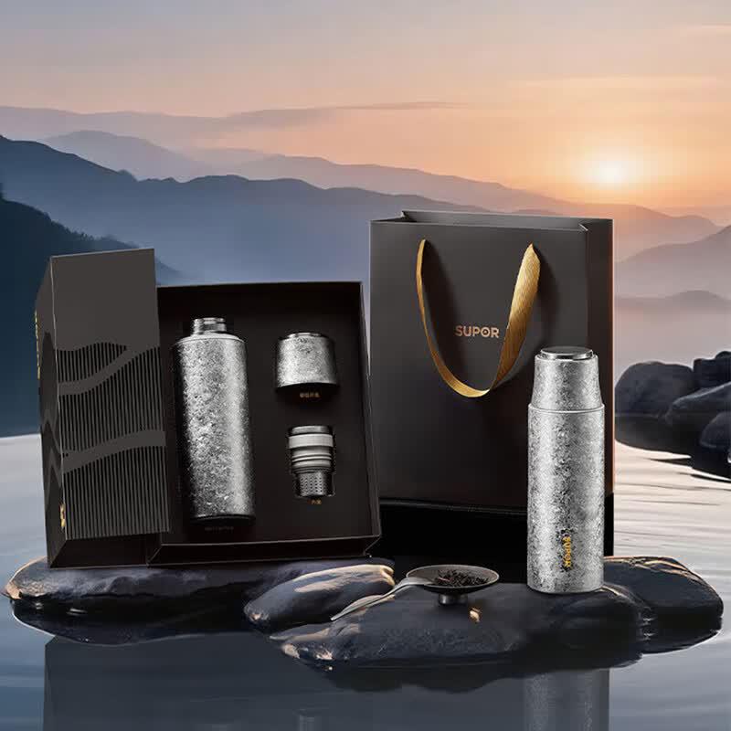 SUPOR Leisure Master Pure Titanium Insulated Tea Mug