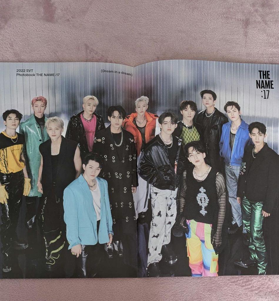 [USED] SEVENTEEN THE NAME Photobook