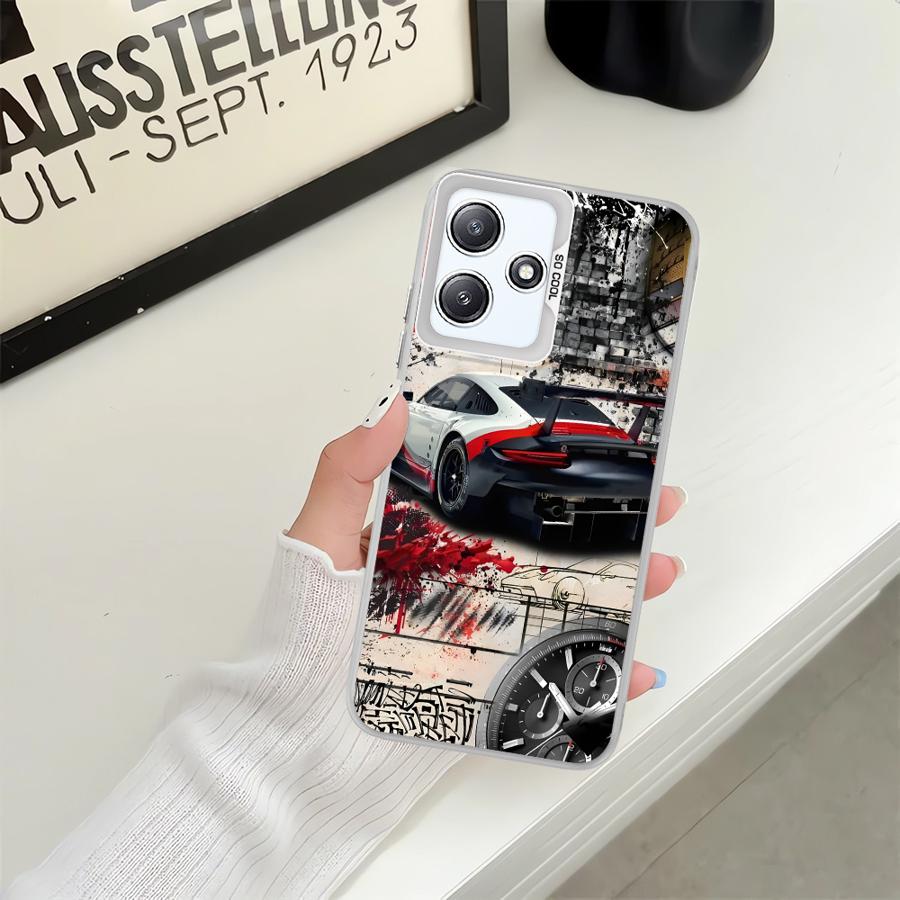 Case for Xiaomi Redmi 9T K60 9C 10C 13C 14C A5 A1 A2 Plus 12C Back Phone Cover Handsome Cool Car