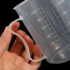 Transparent 250/500/1000/ml Plastic With Handle Measuring Jug Measuring Cup Measuring Cylinder