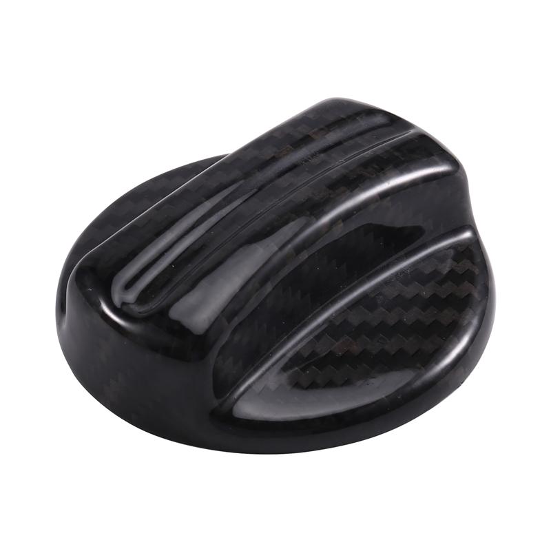 Fuel Tank Cap Carbon Fiber Trim Sticker For BMW Car Fuel Tank Inner Cover Accessories