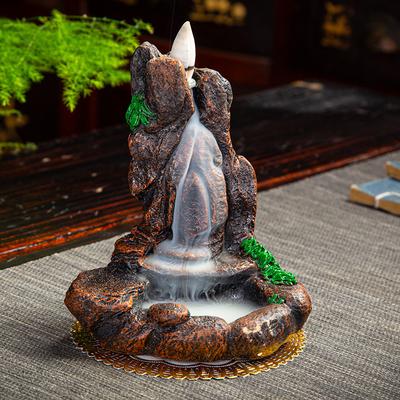 Cross-border Export of Resin Backflow Incense Burner. Free 50 Pieces of Incense. Free Anti-slip