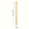 150PCs Disposable Waxing Wooden Tongue Depressor Body Hair Removal Stick Tongue Depressor Wooden Spatulas Body Wax Waxing