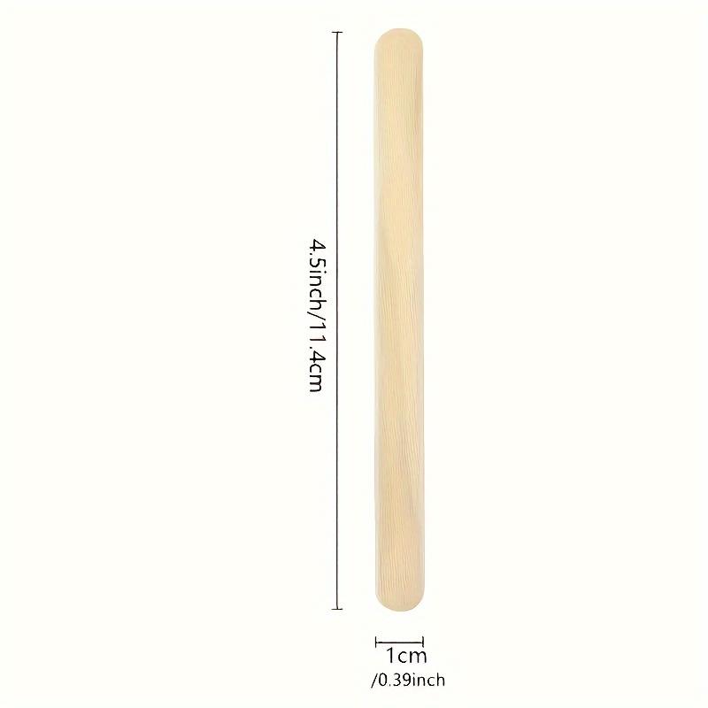 150PCs Disposable Waxing Wooden Tongue Depressor Body Hair Removal Stick Tongue Depressor Wooden Spatulas Body Wax Waxing