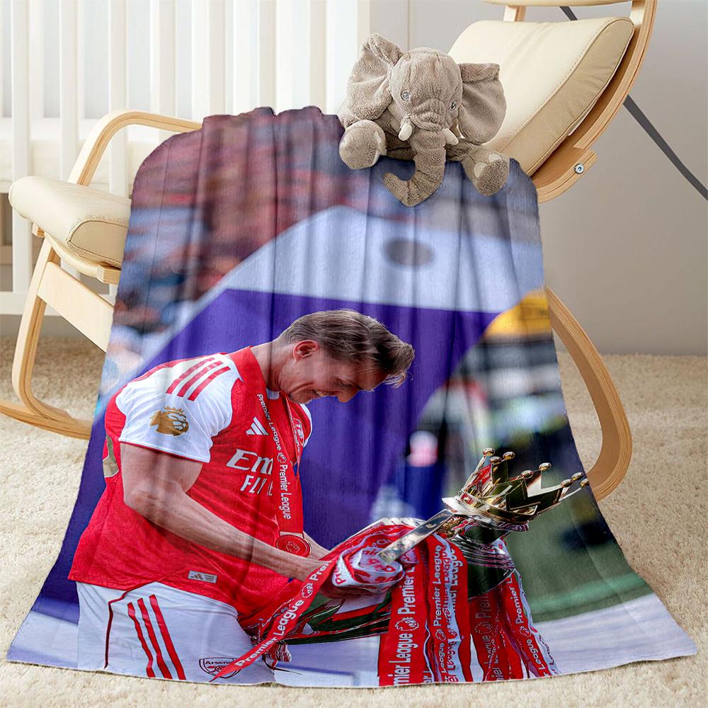 Arsenal Blanket Soft Warm Cozy Perfect for Picnics Chair Livingroom for All Seasons Playful Design Gifts For Family Or Friends
