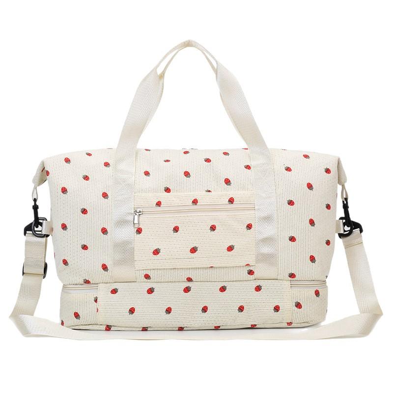 Sports yoga fitness bag, lightweight, large capacity, can be attached to a trolley, suitable for short-distance outdoor travel, stylish and versatile