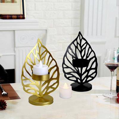 Exquisiter Kerzenständer, langlebig, romantischer Kerzenhalter aus Metall für Zuhause, Garten, Schlafzimmer