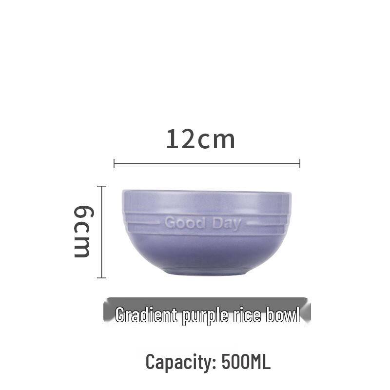 Linpan Gradient Ceramic Bowl Set