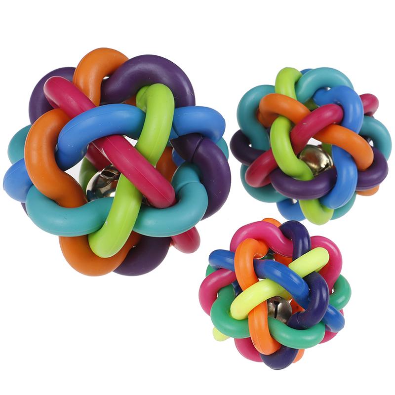 dog ball with bell inside