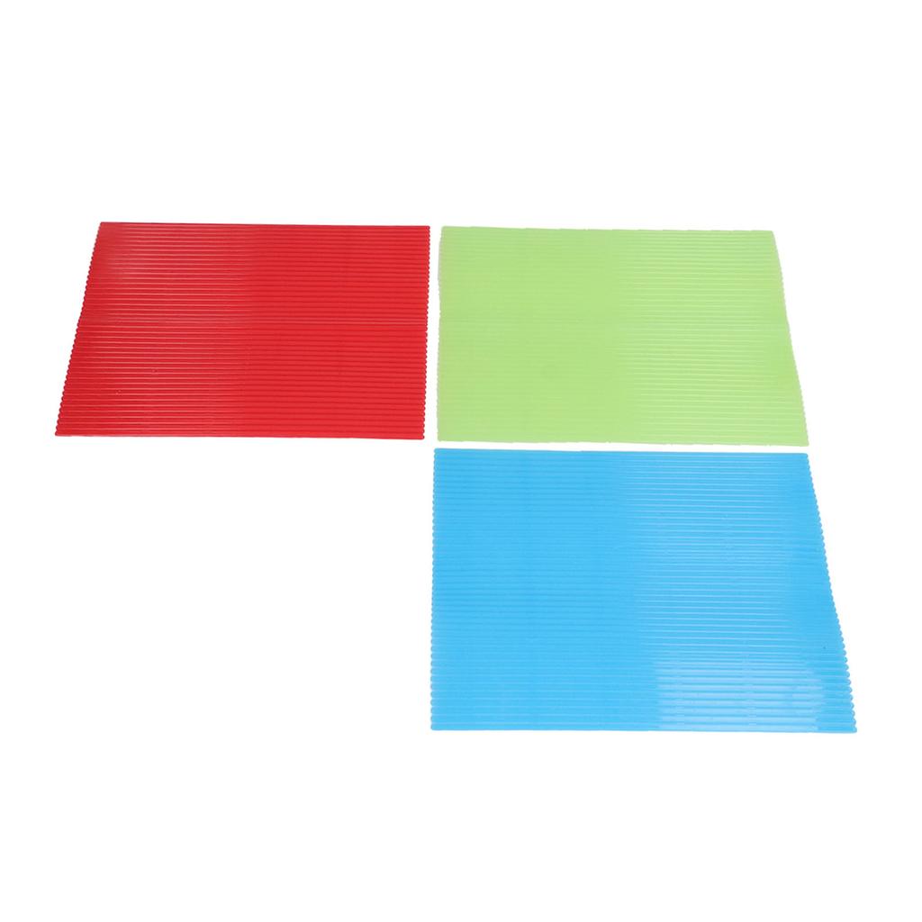 3PCS Sushi Mat ABS Sushi Rolling Mat Japanese DIY Sushi Plate Roller for Home Kitchen Restaurant