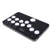 Fight Stick Fit for PS3 Game Console 12 Keys RGB Light Effects Low Latency Hot Swappable Fighting Game Controller