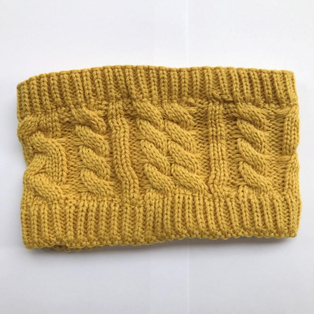 Automne et Hiver, Sans Toit, Tricot de Torsades de Pâte Frite, Bonnet en Laine, Bandeau, Bandeau Chaud